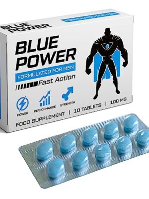 Blue Power 20 Pills 100mg – Stronger & Harder Enhanced Strength & Firmness for Men – Designed to Boost High Stamina, Performance & Prolonged Results – Natural Male Enhancing Food & Herbal Supplement very cheap